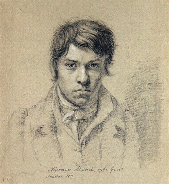 Autoportret autorstwa Johann Nepomuk Muxel