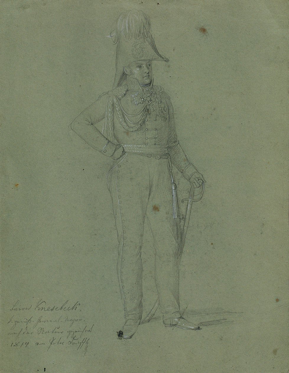 Baron Knesebeck autorstwa Johann Peter Krafft
