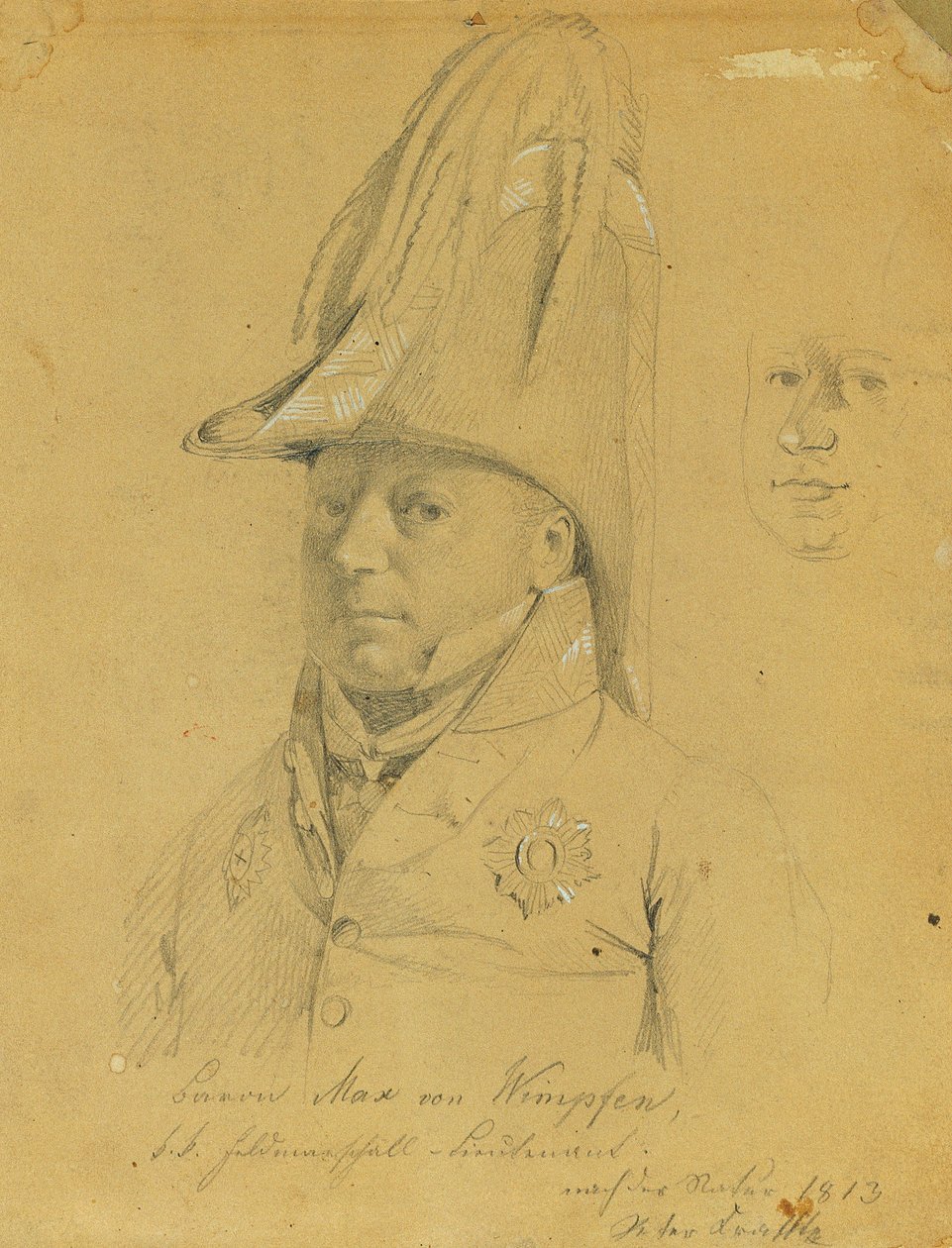Baron Max von Wimpfen autorstwa Johann Peter Krafft