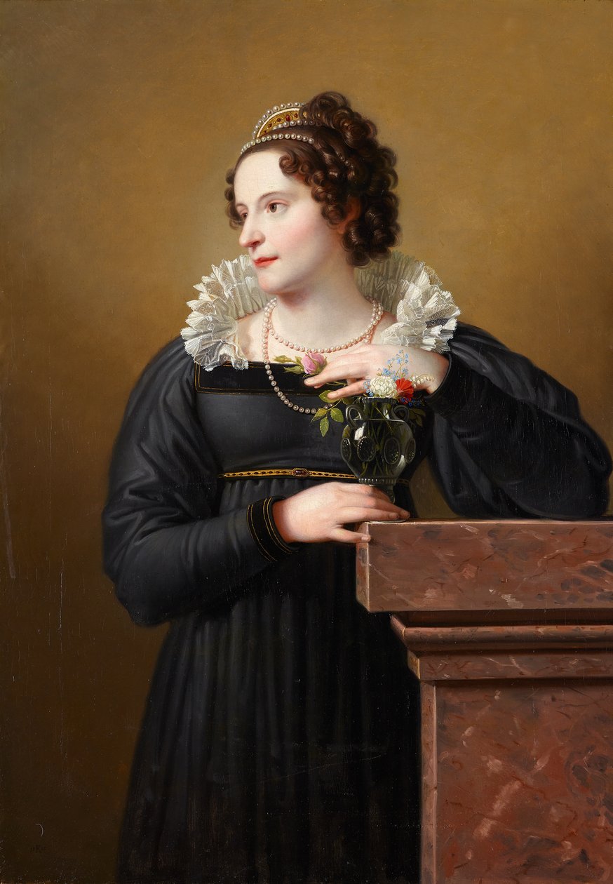 Portret Florentiny Troclet-Fautz autorstwa Johann Peter Krafft