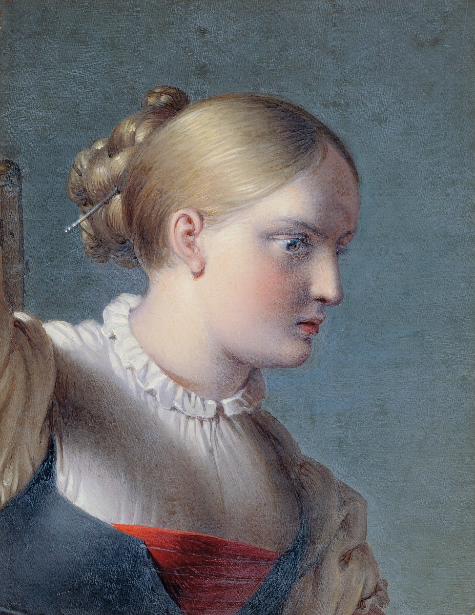 Popiersie dziewczyny (studium do „Hermanna i Dorothei”) autorstwa Johann Peter Krafft