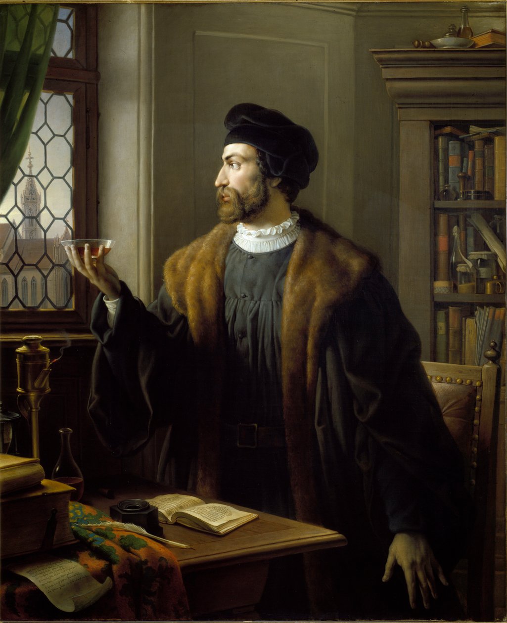 Faust w poranek wielkanocny autorstwa Johann Peter Krafft
