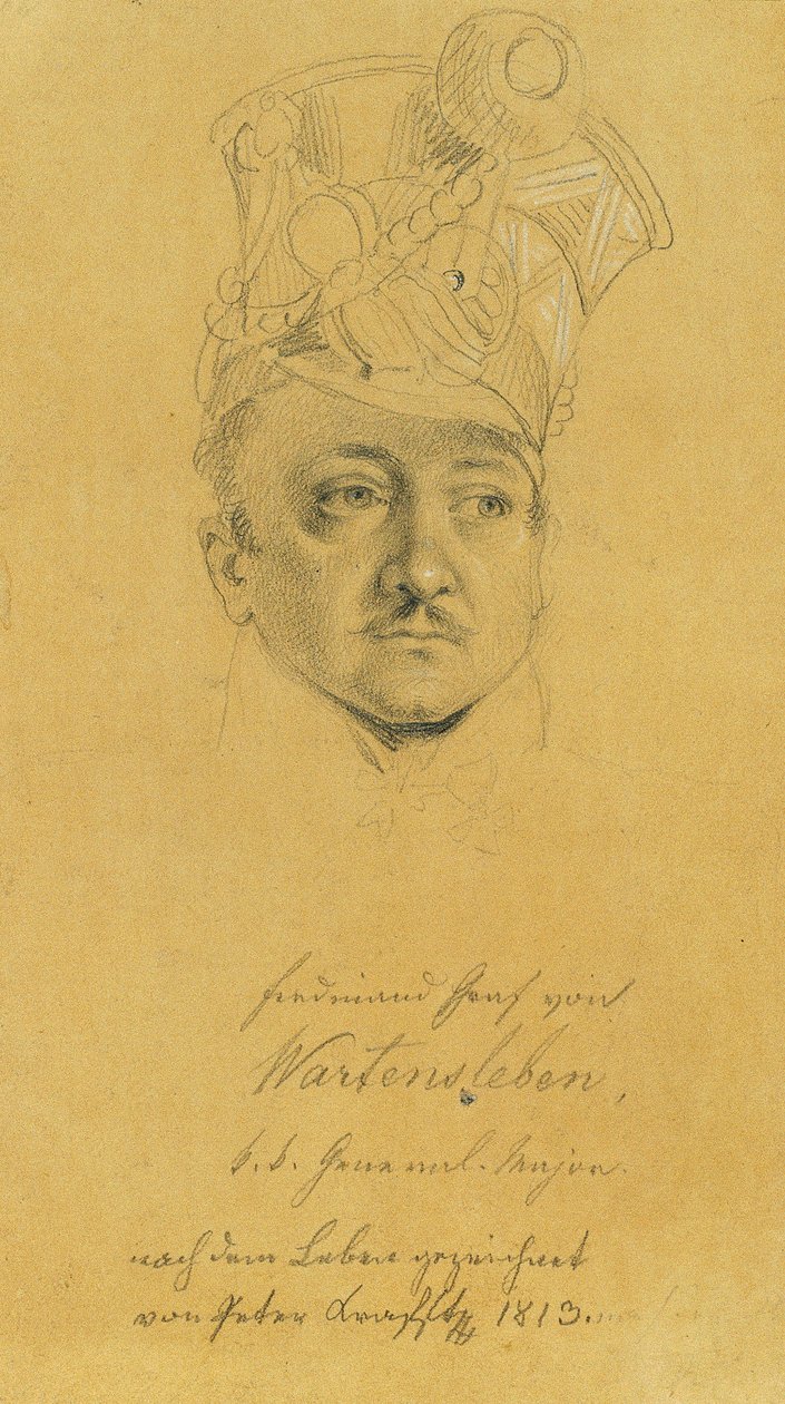 Hrabia Ferdynand von Wartensleben autorstwa Johann Peter Krafft
