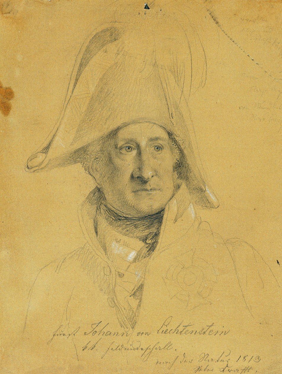 Książę Johann Liechtenstein autorstwa Johann Peter Krafft