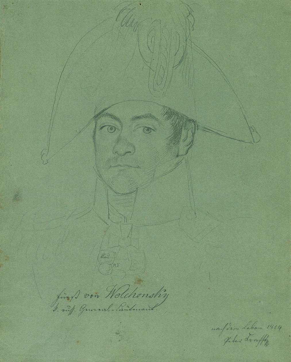 Książę von Volkhonsky autorstwa Johann Peter Krafft