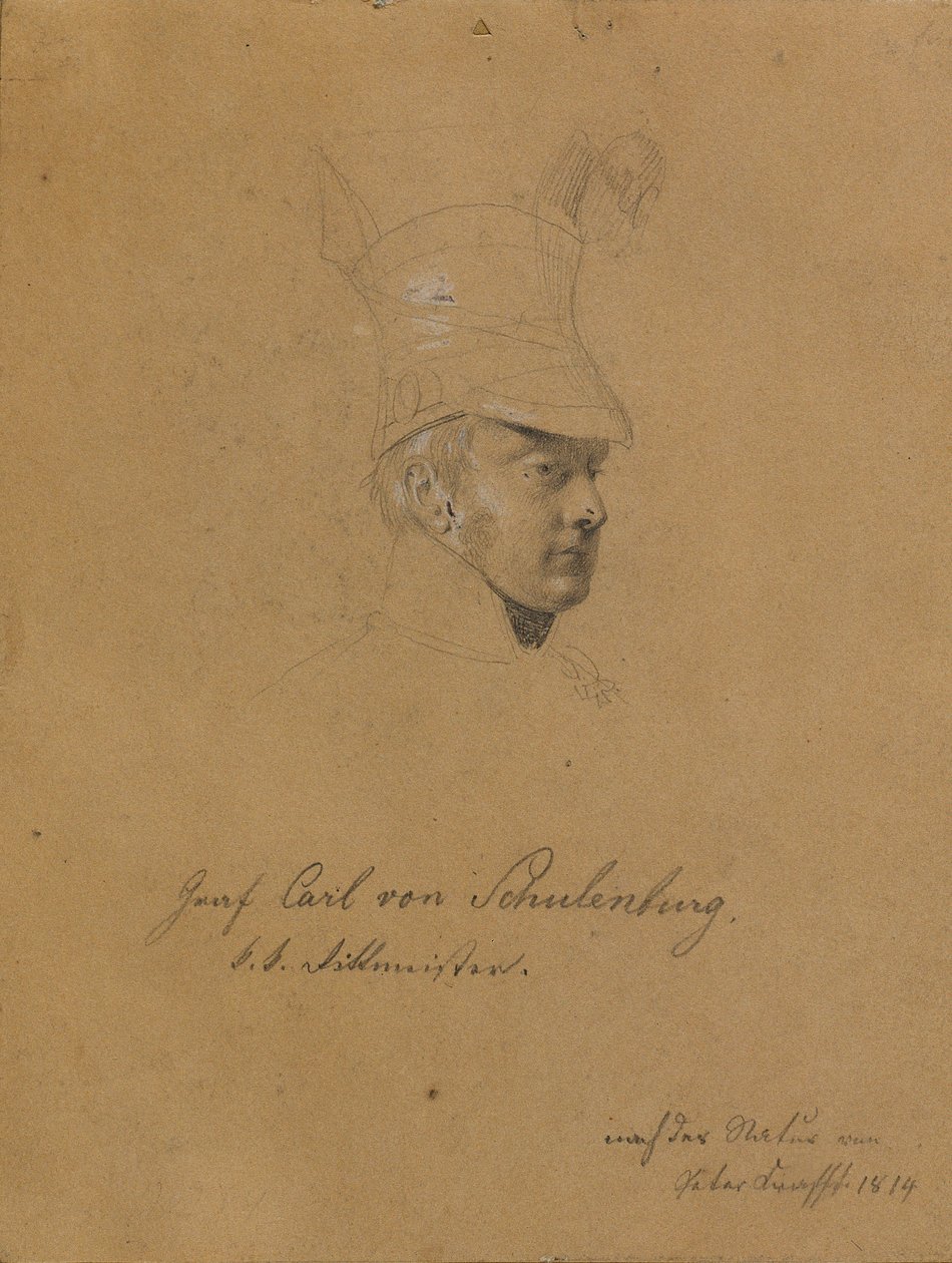 Hrabia Carl von Schulenburg autorstwa Johann Peter Krafft