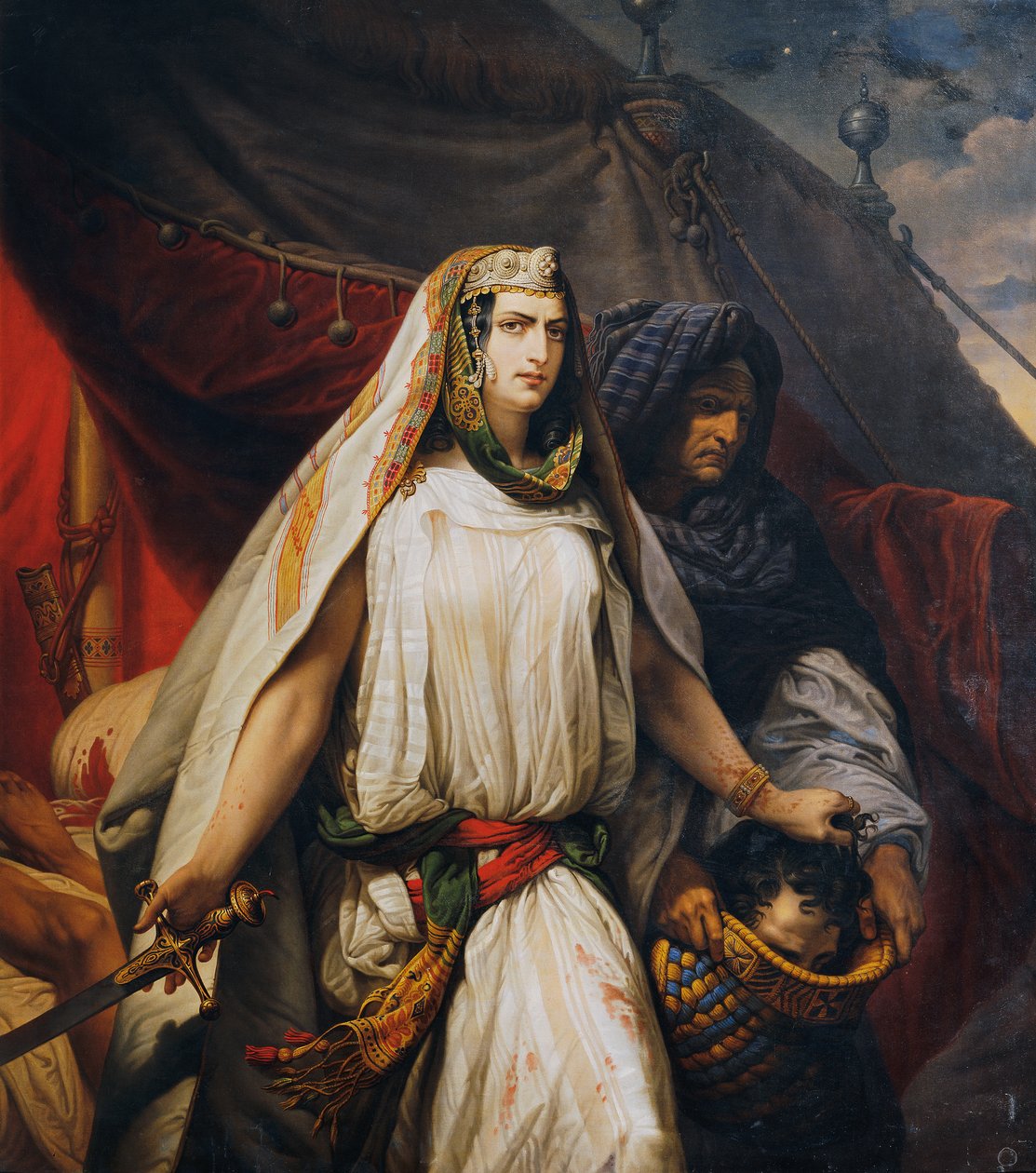 Judyta z głową Holofernesa autorstwa Johann Peter Krafft