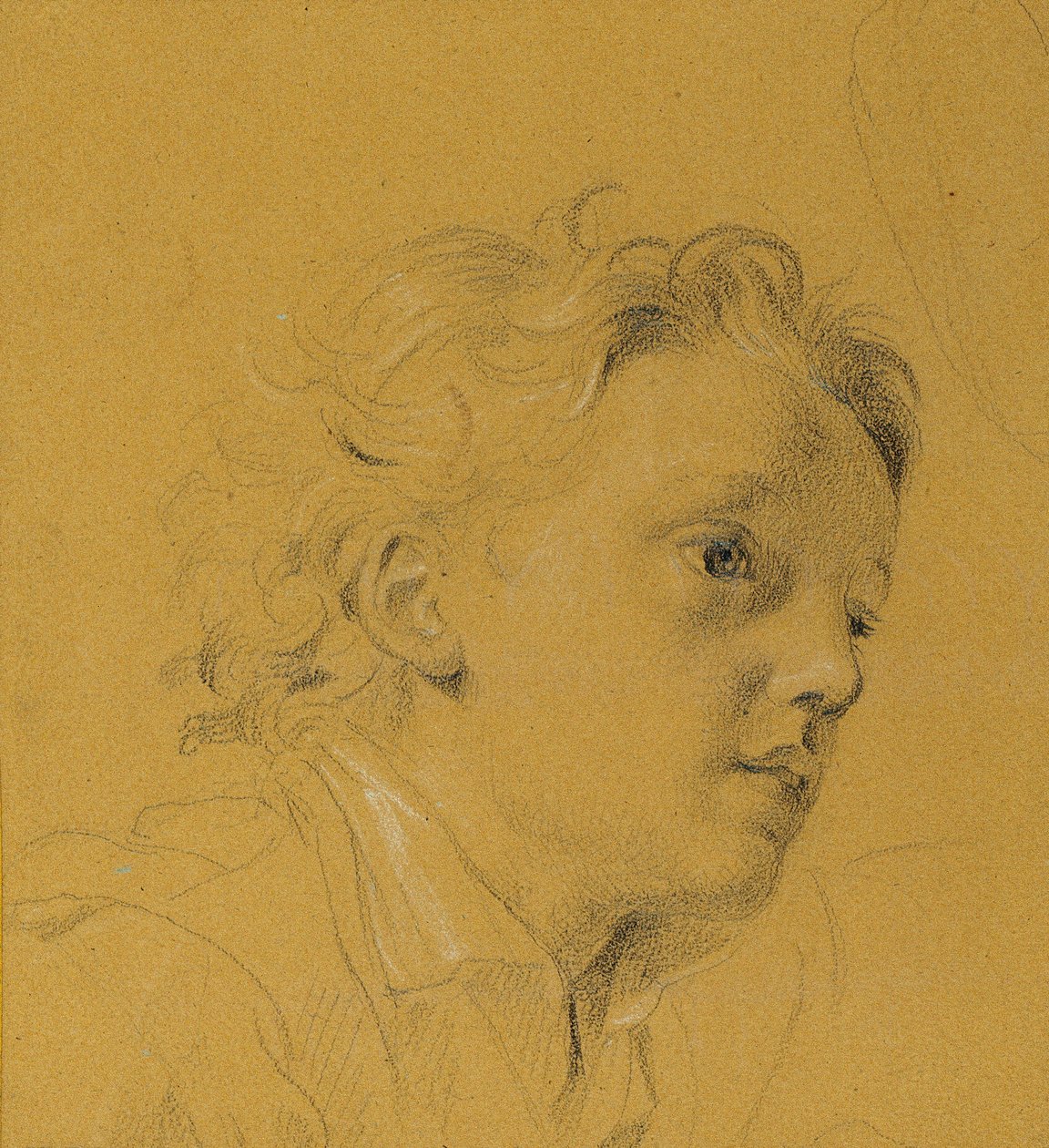 głowa chłopca autorstwa Johann Peter Krafft