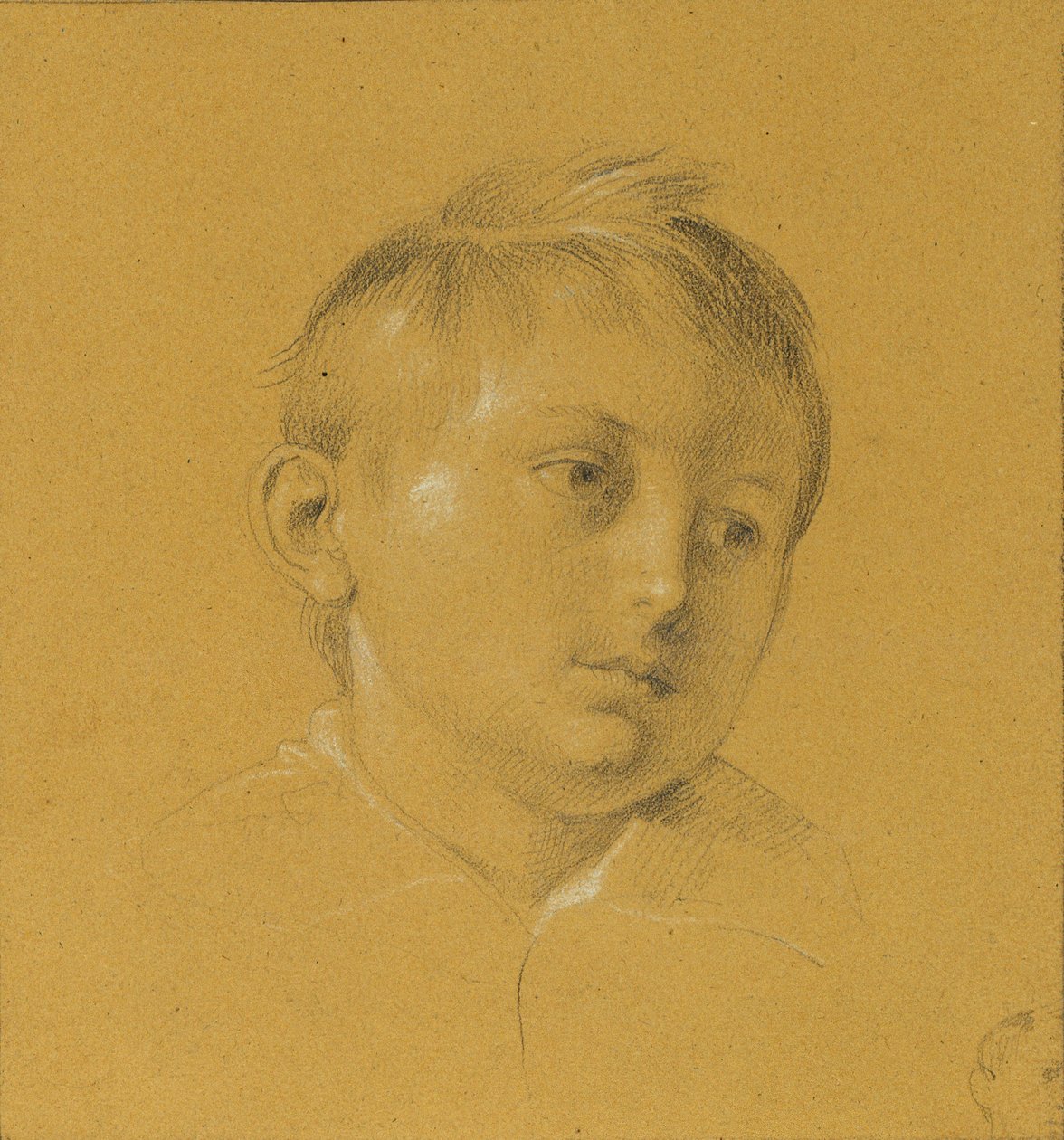głowa chłopca autorstwa Johann Peter Krafft