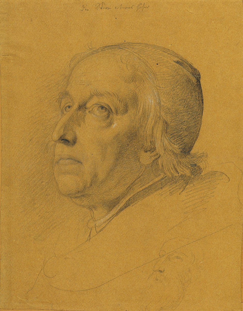 Studium na temat „Godziny śmierci Manfreda” autorstwa Johann Peter Krafft