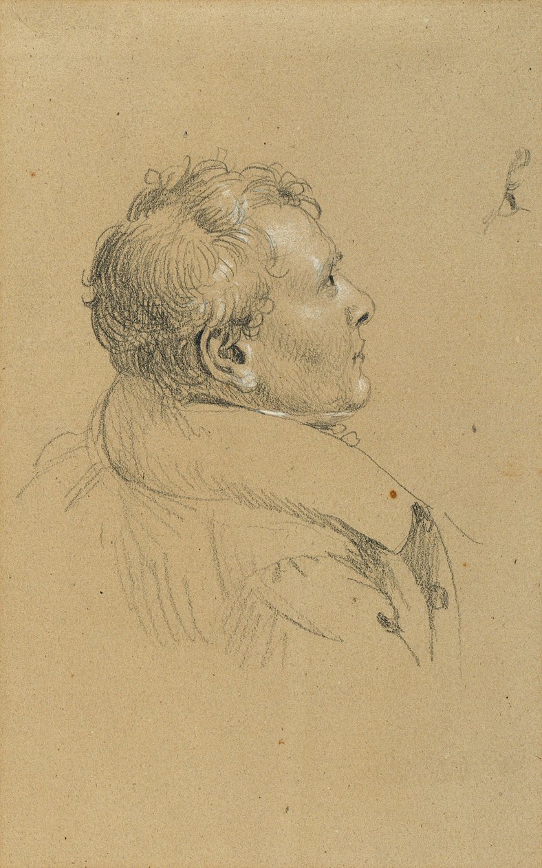 Studium na temat „Powrotu cesarza Franza z Pressburga” autorstwa Johann Peter Krafft