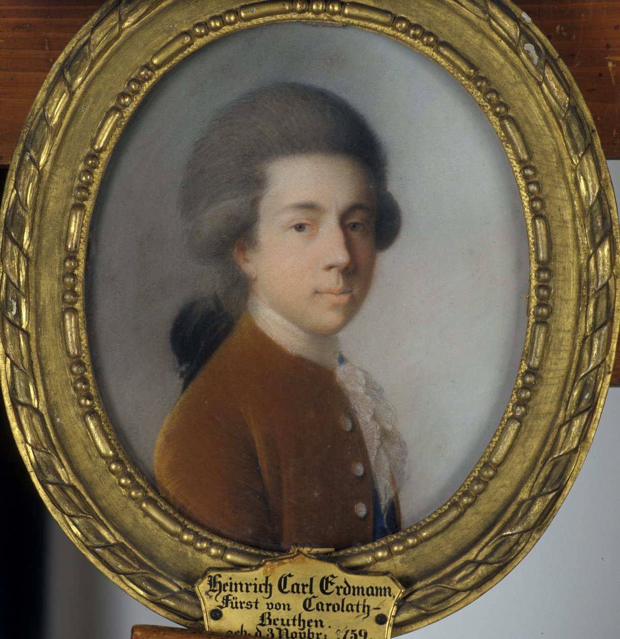 Heinrich Carl Erdmann, książę Carolath-Beuthen autorstwa Johann Philipp Bach