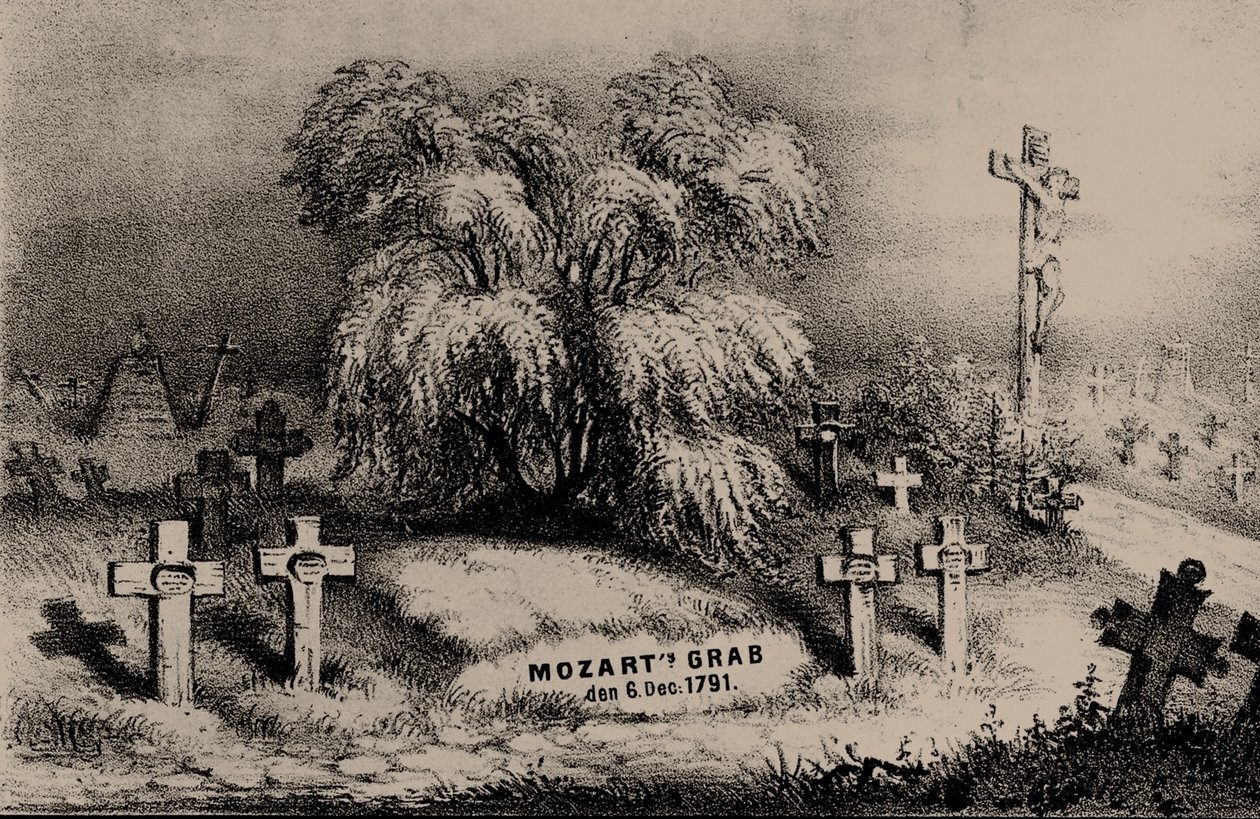 Poważne pytanie Mozarta. Według oryginalnych listów od samej wdowy po Mozarcie, 1856. autorstwa Johann Ritter von Lucam