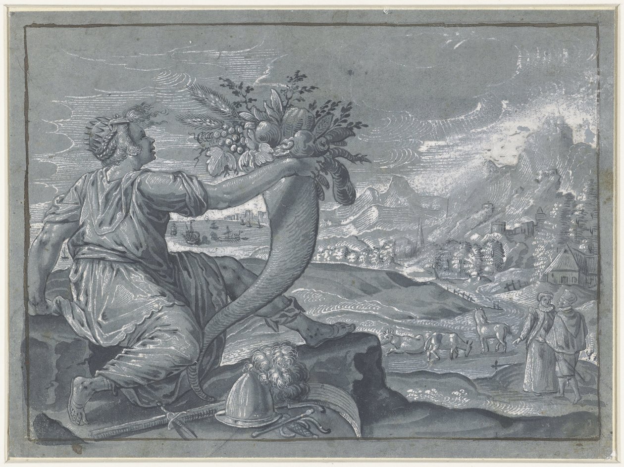 Europa autorstwa Johann Sadeler (I)