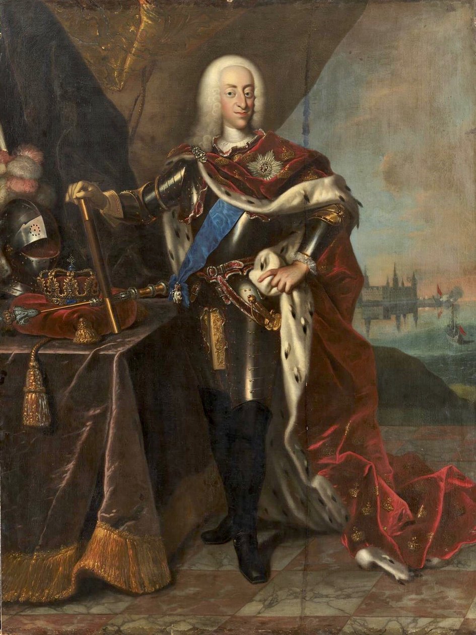Christian 6. autorstwa Johann Salomon Wahl