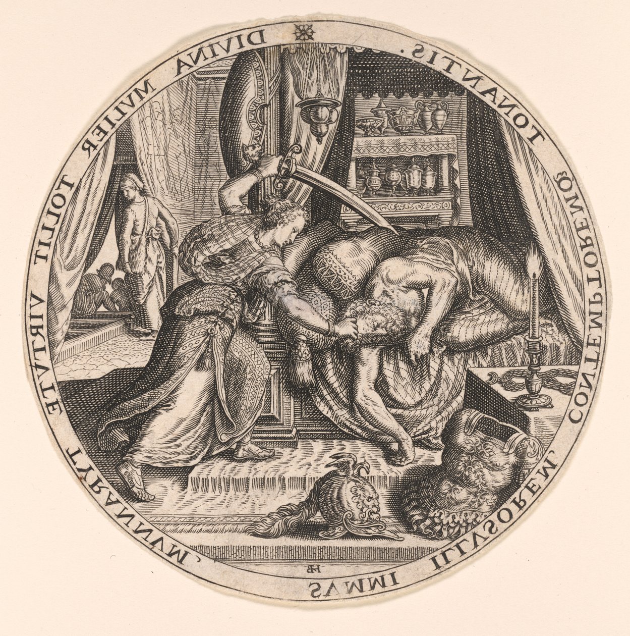 Judyta i Holofernes autorstwa Johann Theodor de Bry