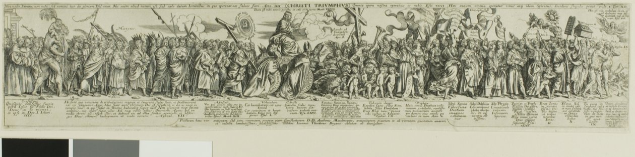 Triumf Chrystusa autorstwa Johann Theodor de Bry