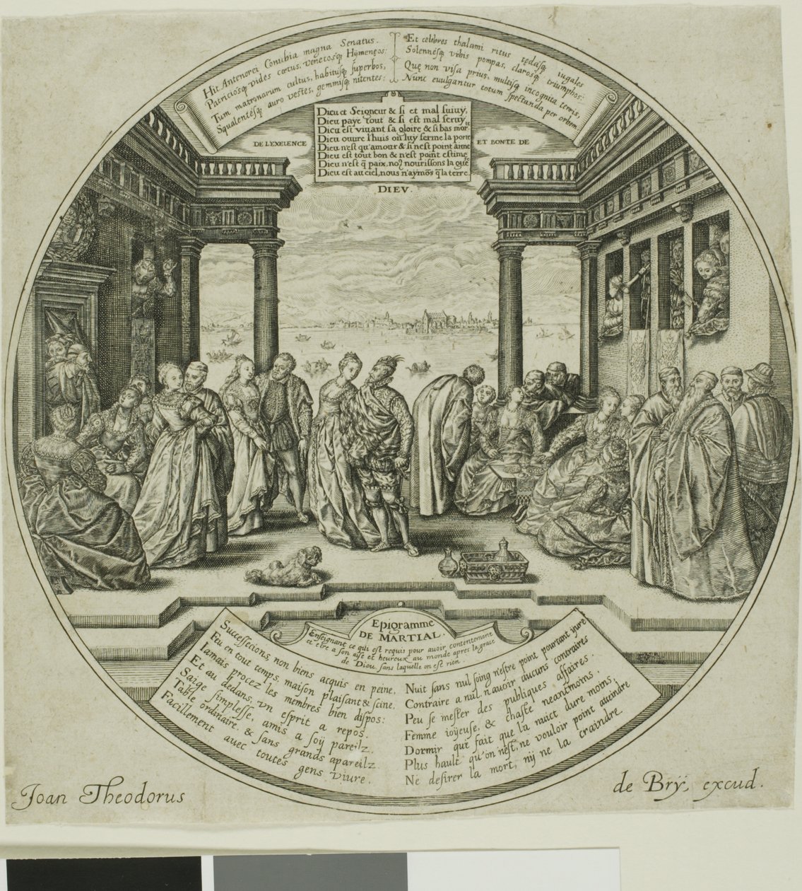 Weneckie wesele autorstwa Johann Theodor de Bry