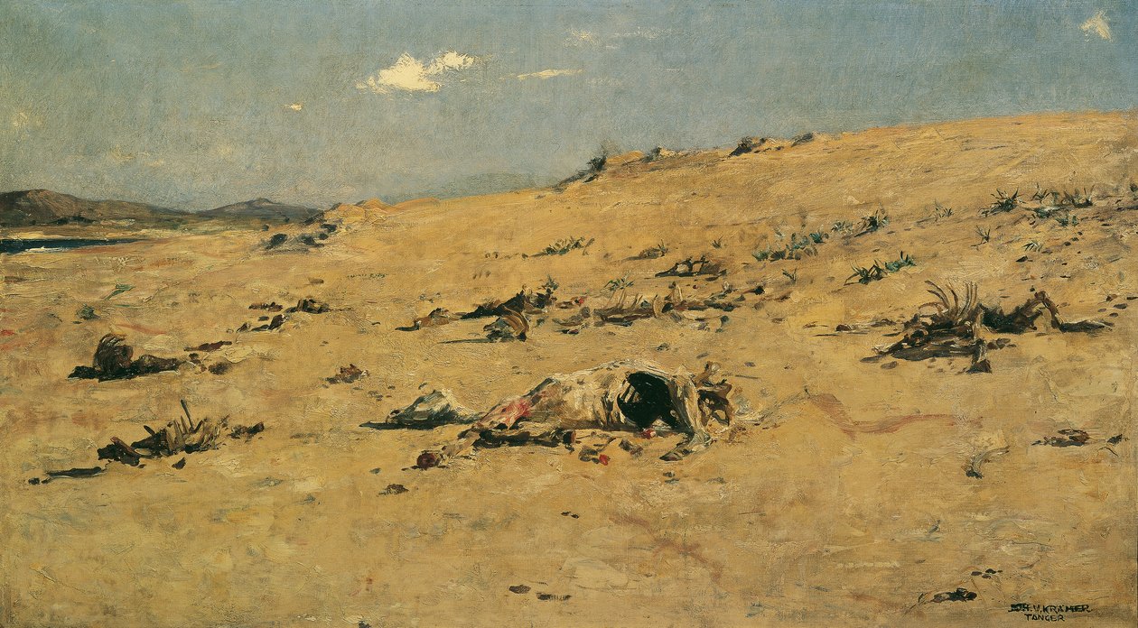 Motyw z Tangeru autorstwa Johann Victor Krämer