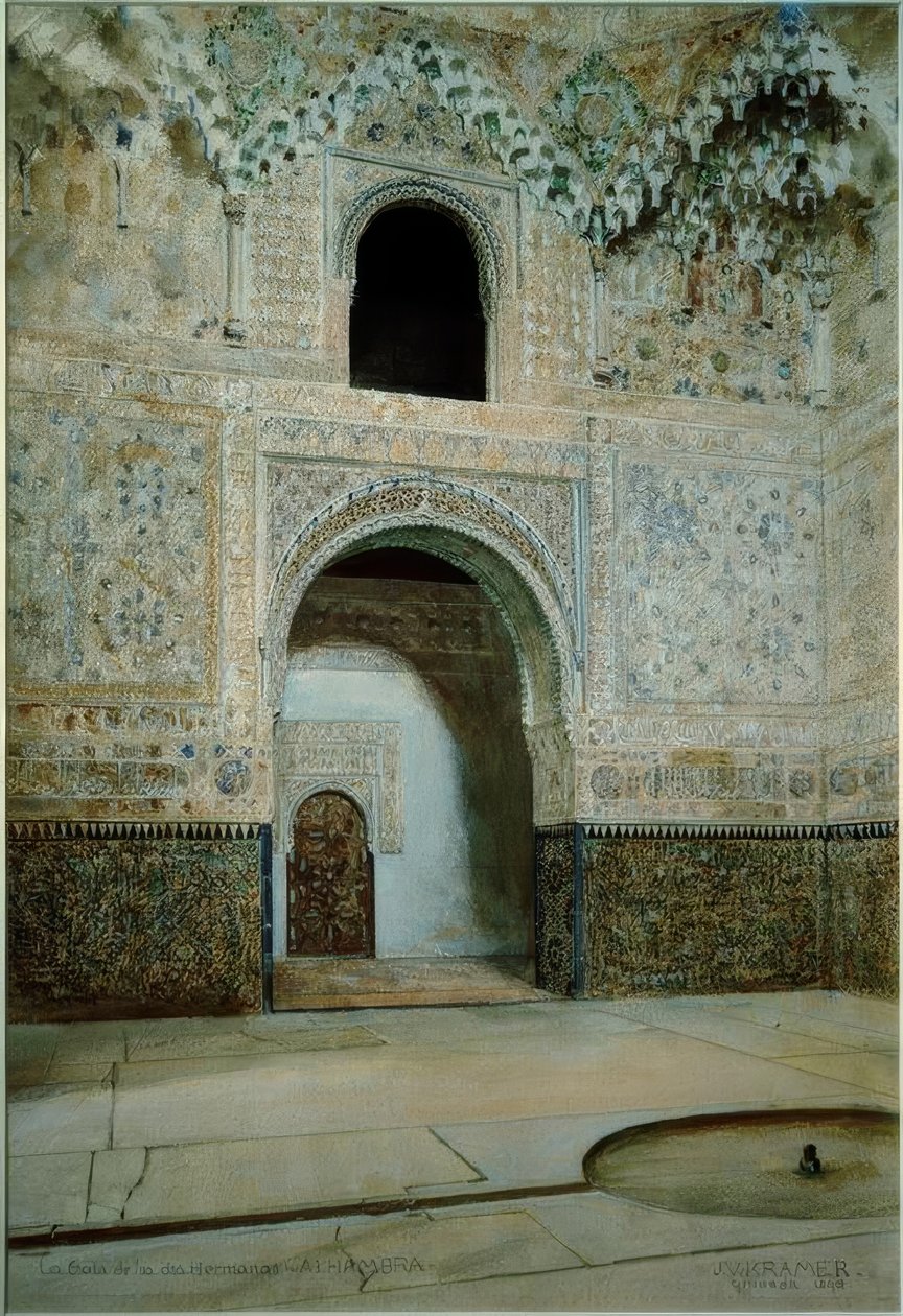 Sala dwóch sióstr autorstwa Johann Viktor Krämer