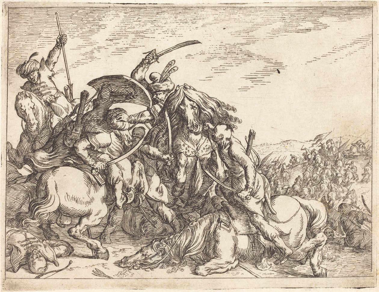 Kaprysy różnych bitew, 1635. autorstwa Johann Wilhelm Baur