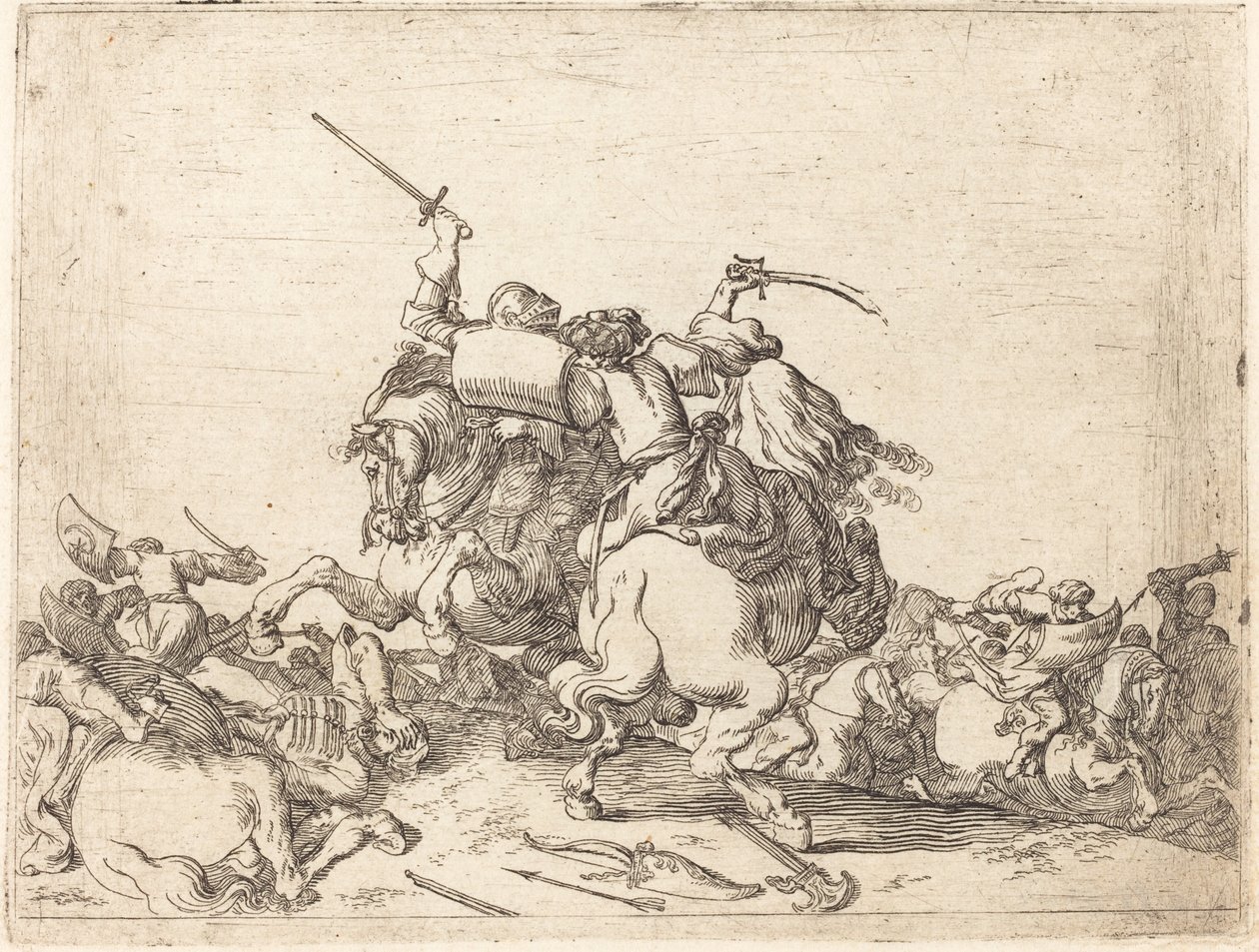 Kaprysy różnych bitew, 1635. autorstwa Johann Wilhelm Baur