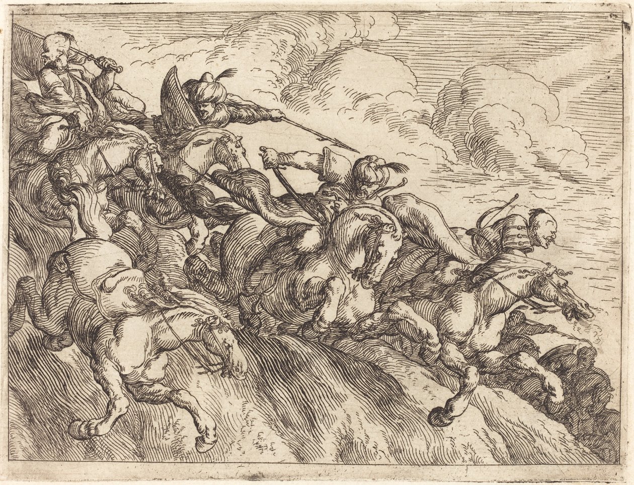 Kaprysy różnych bitew, 1635. autorstwa Johann Wilhelm Baur
