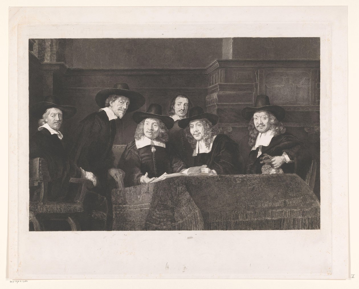 Mistrzowie stali autorstwa Johann Wilhelm Kaiser (I)