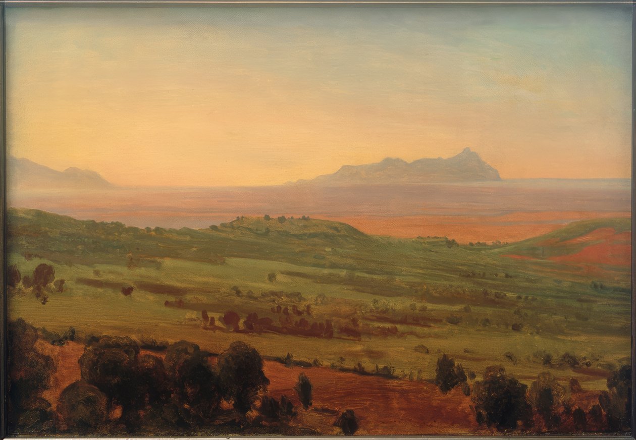 Włoski krajobraz autorstwa Johann Wilhelm Schirmer