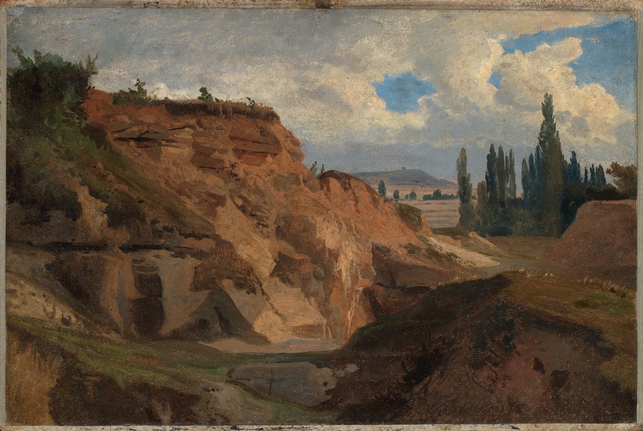Kamieniołom w południowej Francji autorstwa Johann Wilhelm Schirmer