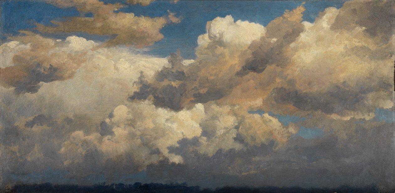 Badanie chmur autorstwa Johann Wilhelm Schirmer