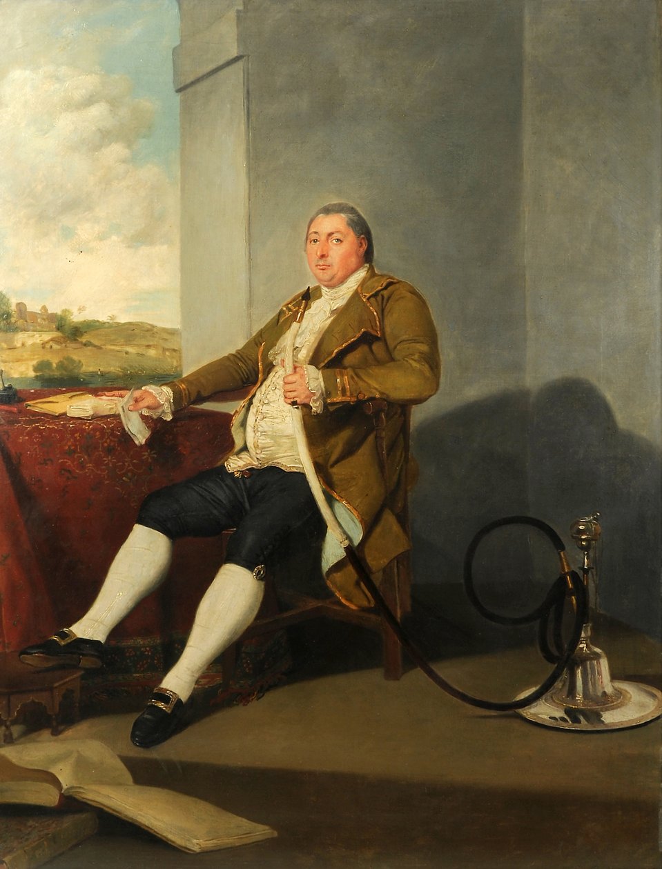 James Graham z Barrock Park i Rickerby, 1786 autorstwa Johan Joseph Zoffany