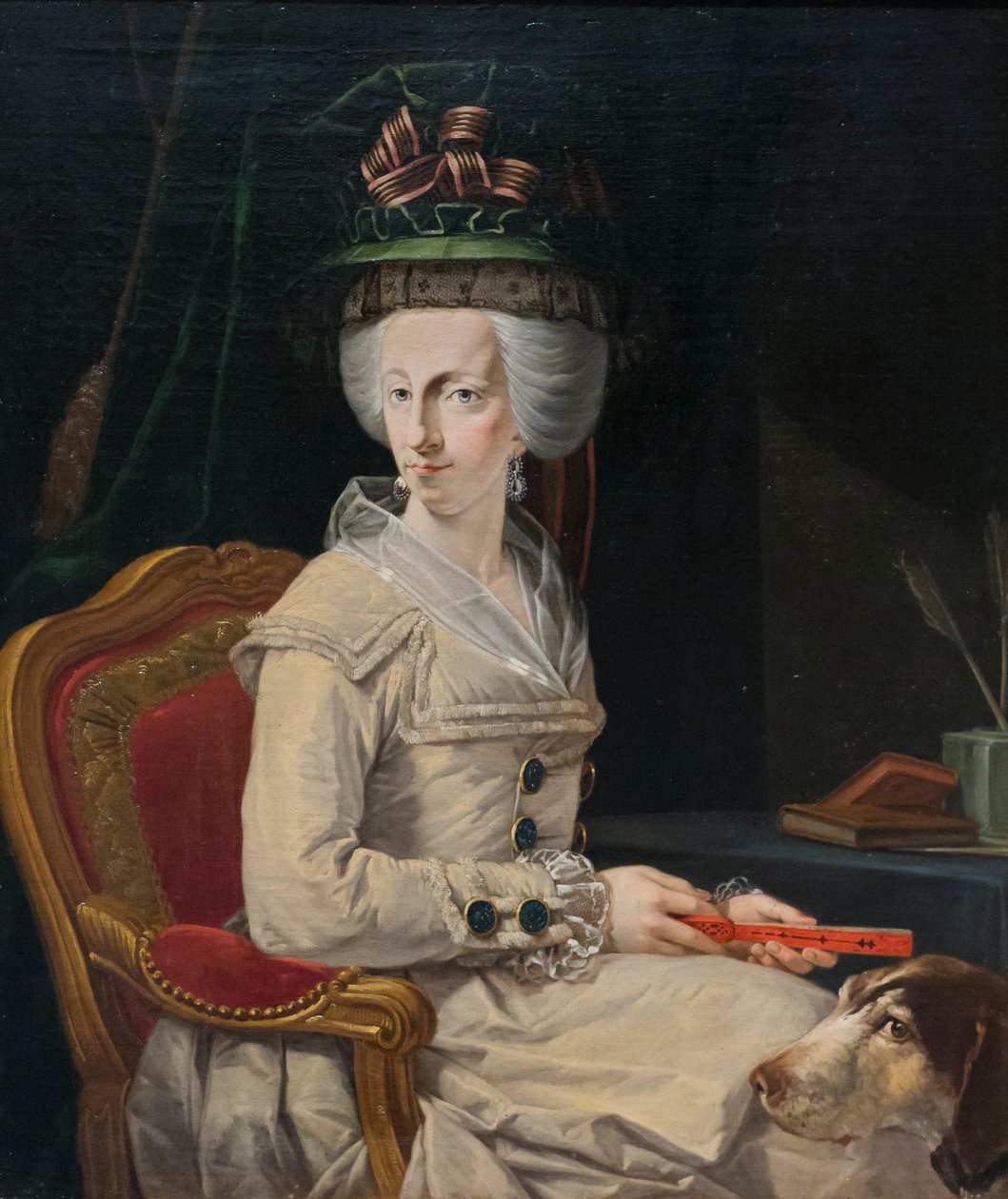 Maria Amalia z Austrii, ok. 1778-79 (olej na płótnie) autorstwa Johann Zoffany