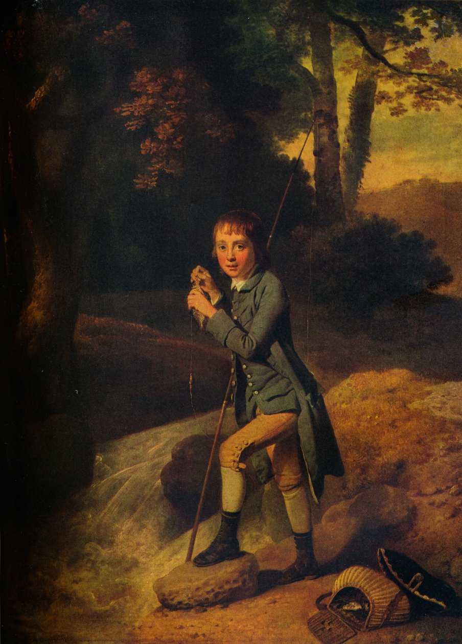 Mistrz James Sayer, w wieku 13 lat, XVIII w., 1917 r. autorstwa Johan Joseph Zoffany