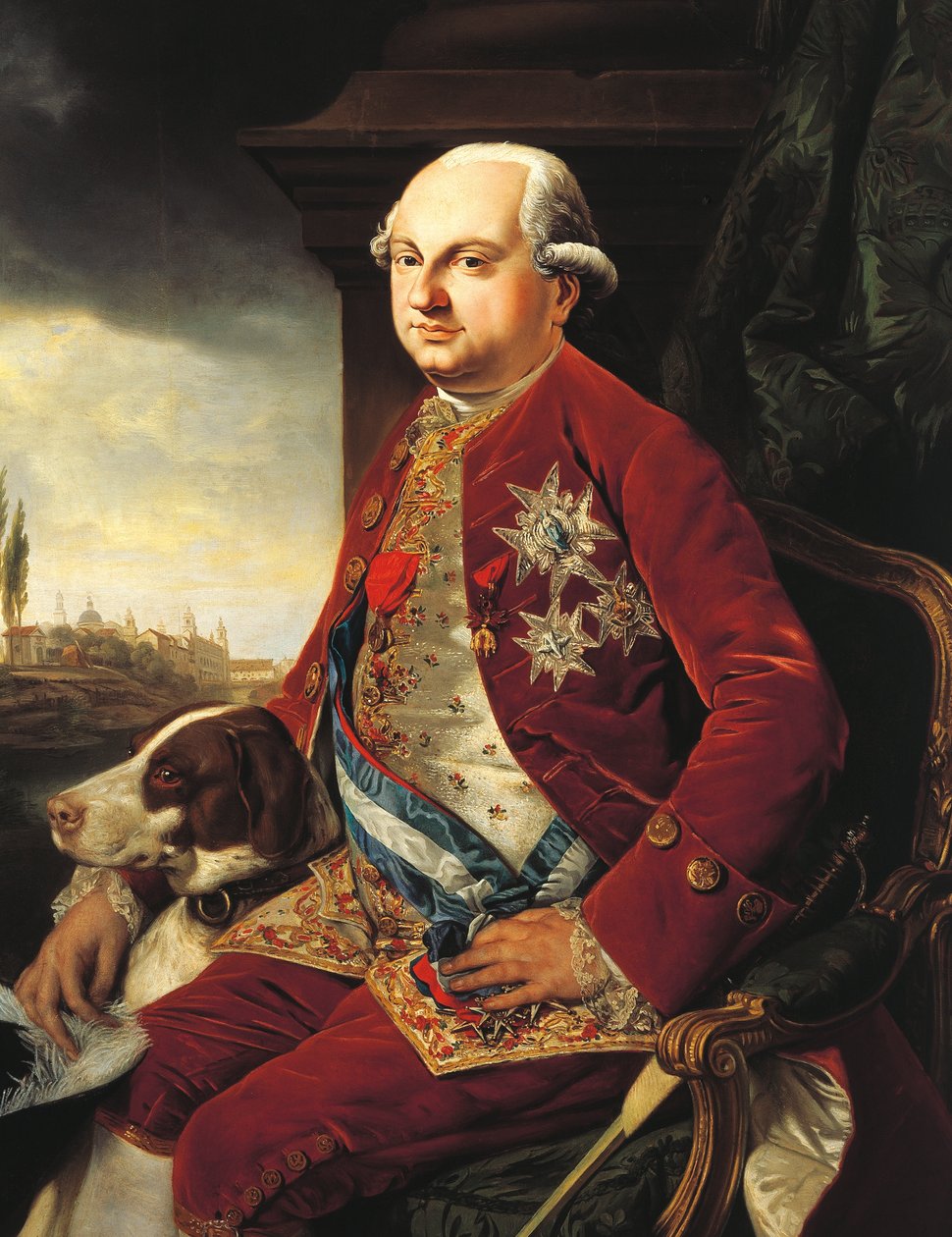 Portret Ferdynanda, księcia Parmy (Parma autorstwa Johann Zoffany