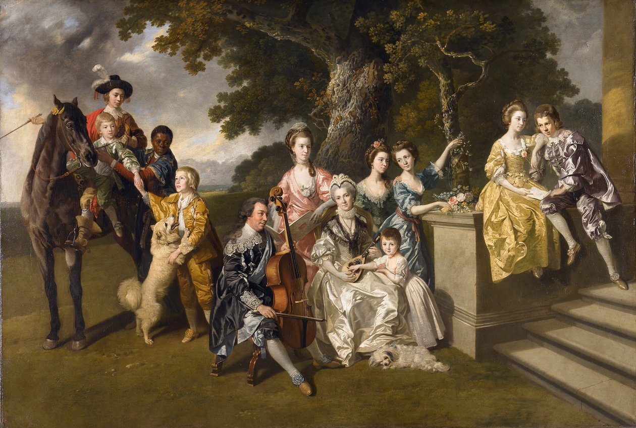 Rodzina Sir Williama Younga autorstwa Johann Zoffany