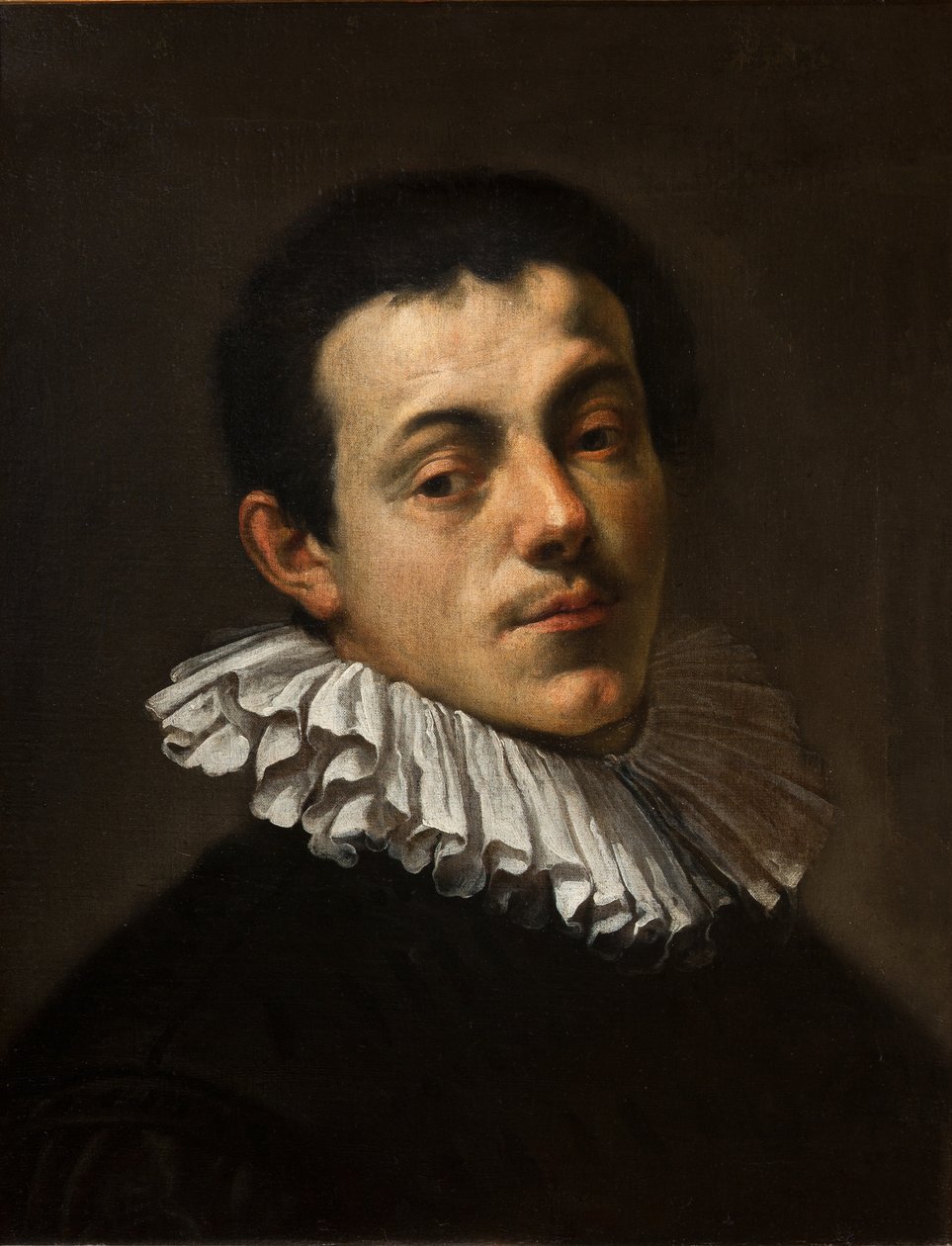 Portret malarza Josepha Heintza, 1584-85 autorstwa Johann or Hans von Aachen