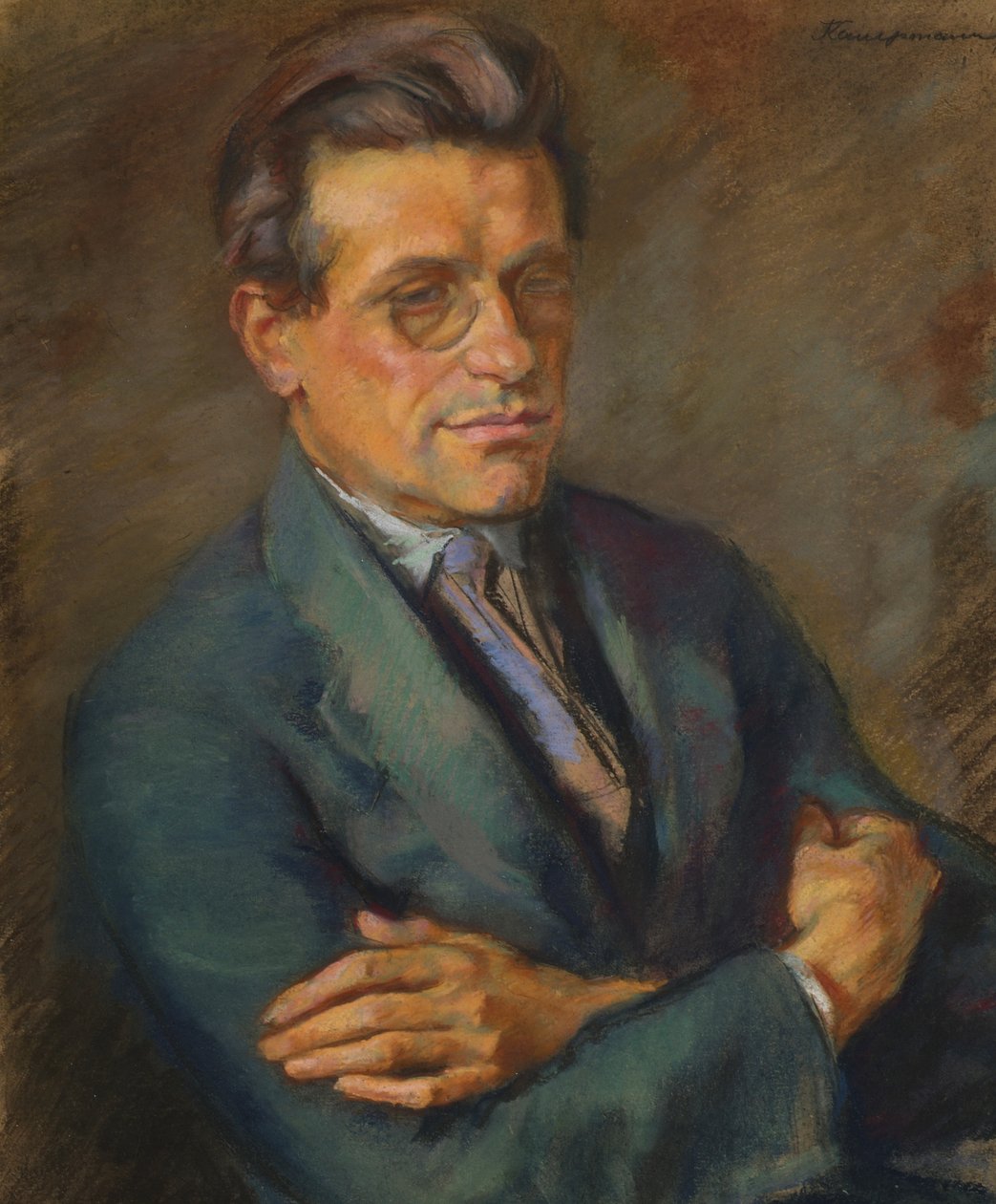Poeta Vacio Tagliapietra autorstwa Johanna Kampmann Freund