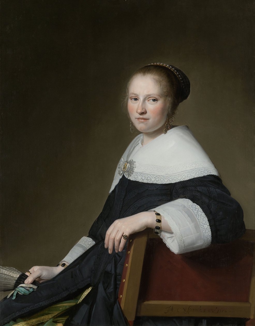 Portret Marii Strijp autorstwa Johannes Cornelisz. Verspronck