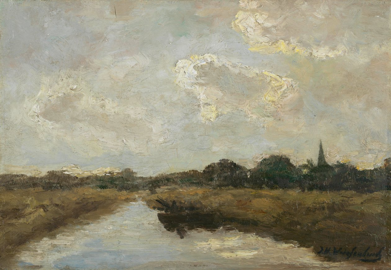 Krajobraz autorstwa Johannes Hendrik Weissenbruch