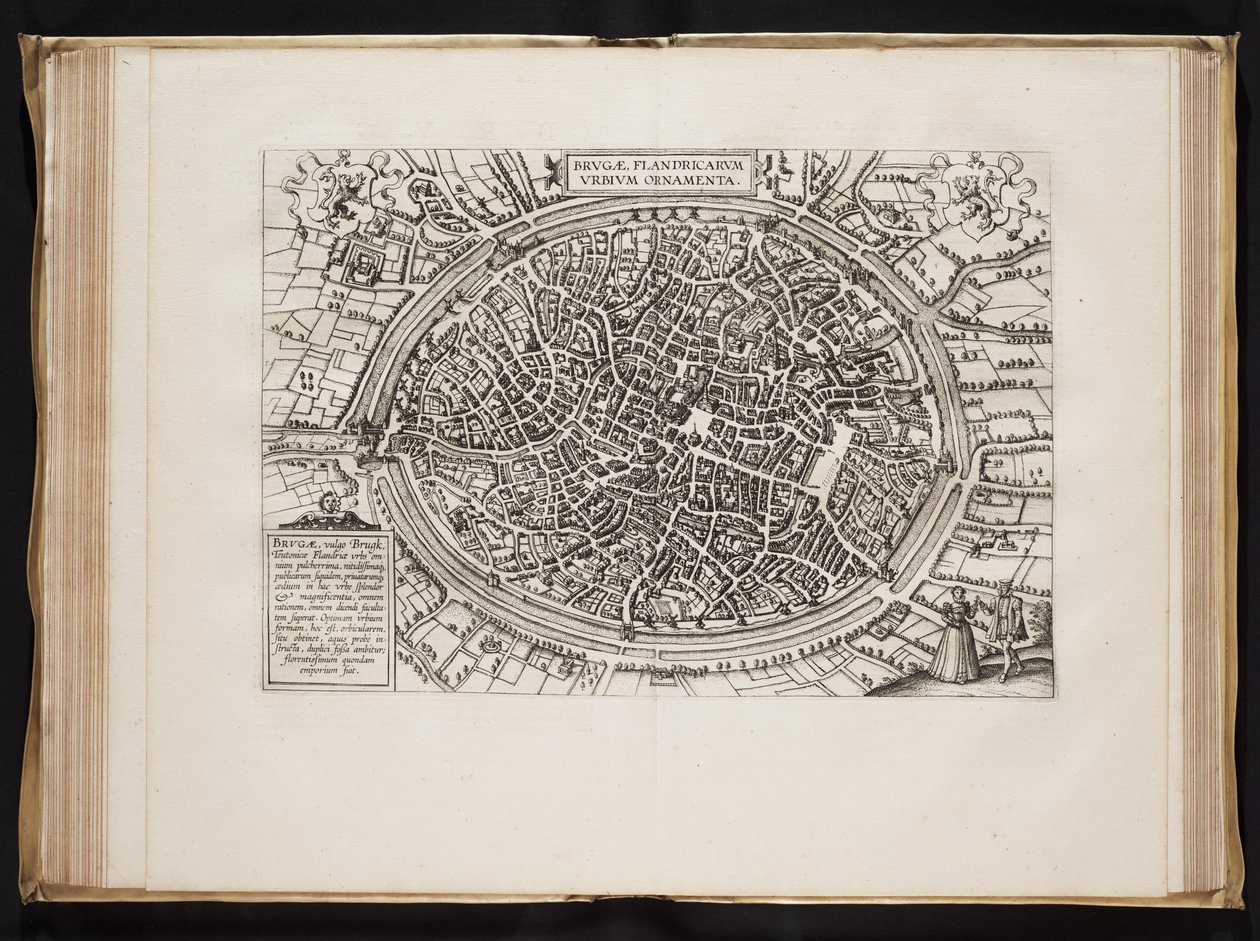 Księgi miejskie świata autorstwa Johannesa Janssoniusa 1657 autorstwa Johannes Janssonius Waasbergen