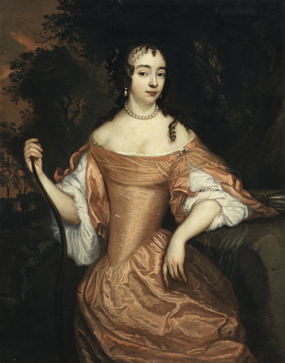Portret Marii z Nassau (1642-1688) autorstwa Johannes Mytens