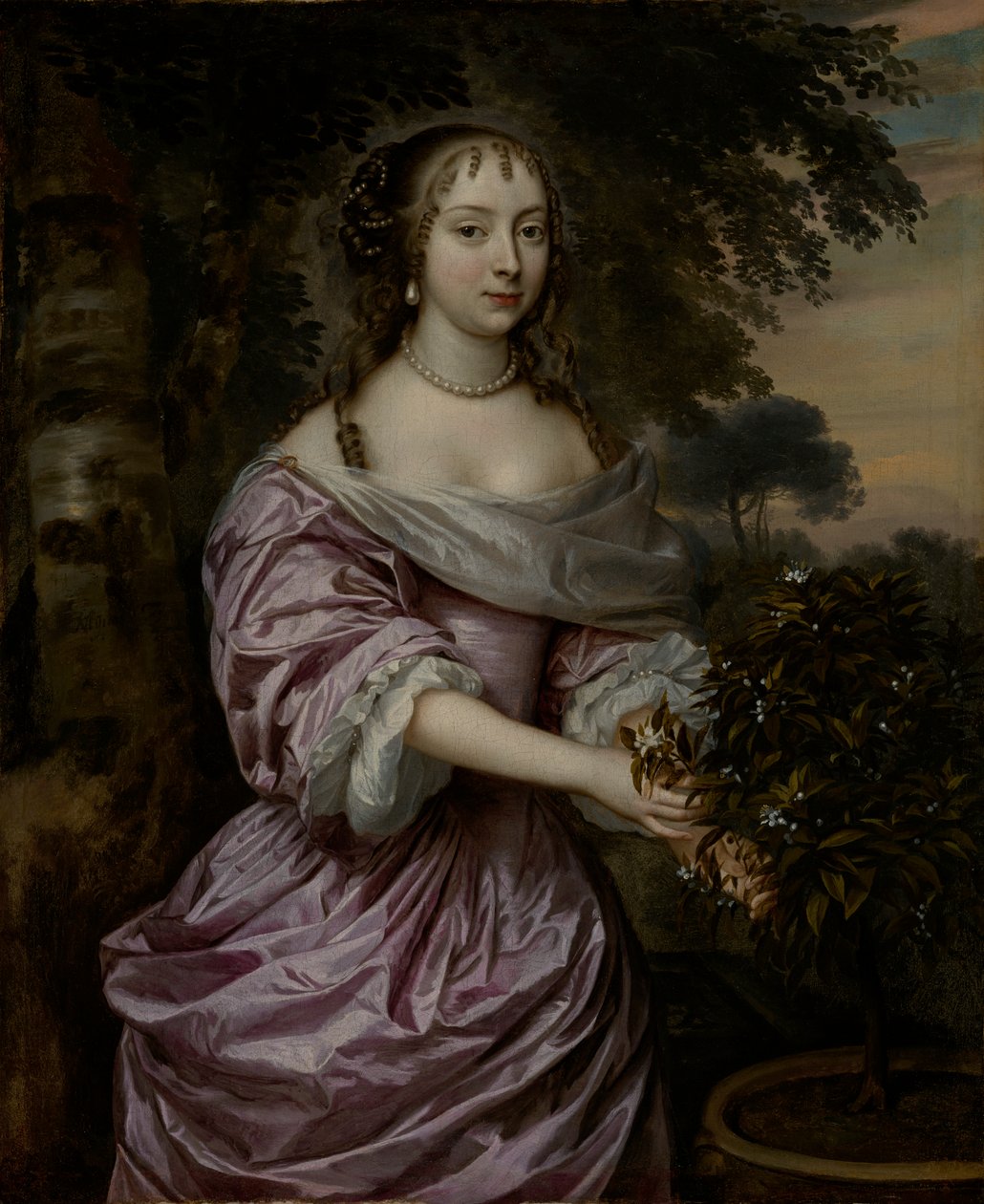 Portret kobiety autorstwa Johannes Mytens