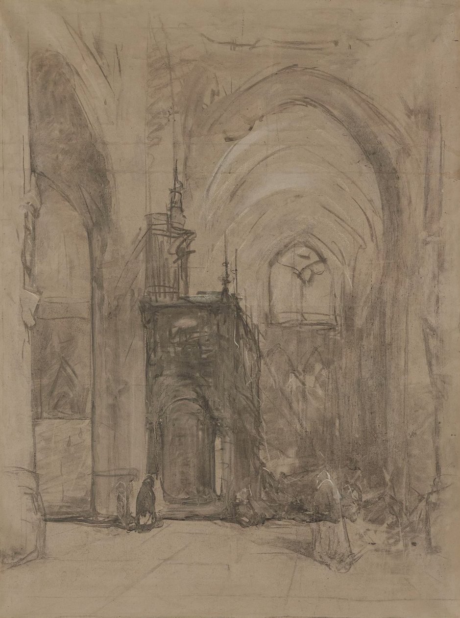 Widok szczawika St Janskerk w 