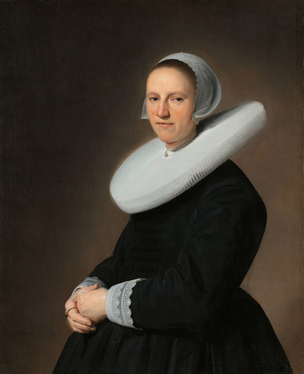 Portret Adriany Croes autorstwa Johannes Cornelisz. Verspronck