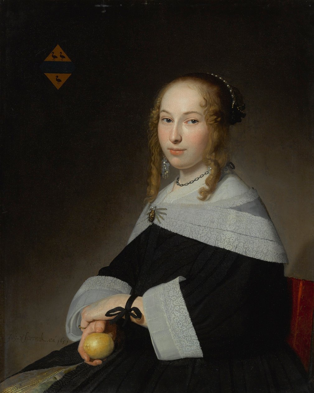 Portret Margaret Dicx (1634-1697) autorstwa Johannes Cornelisz Verspronck