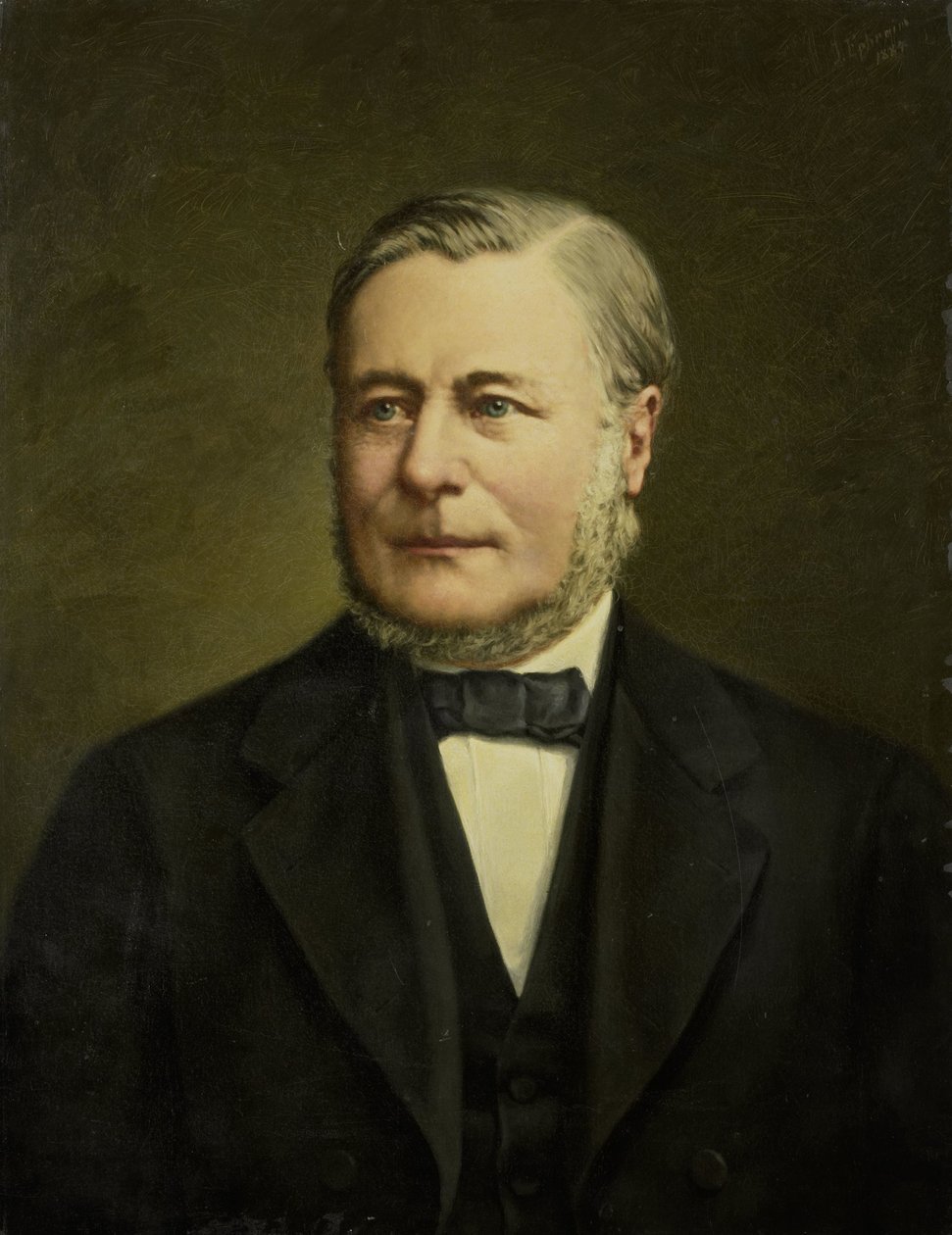Portret Pietera Hendrika van Geldera (1822-1883) autorstwa Johannes Ephraim