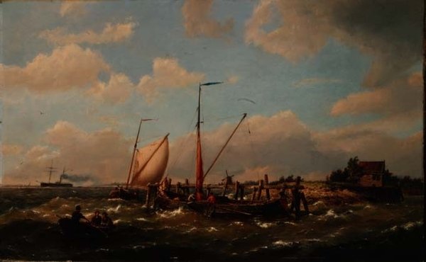 Nieznany obraz autorstwa Johannes Hermann Barend Koekkoek