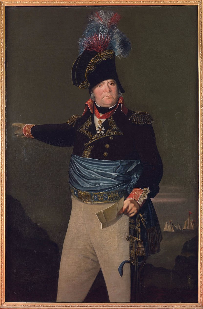 Portret generała Pierre-Jacquesa (Pierre Jacques) Osten (1759-1814), autorstwa Koekkoek, Johannes Hermanus (1778-1851). Olej na płótnie. Wymiar : 155x102 cm. Prywatna kolekcja autorstwa Johannes Hermanus Koekkoek
