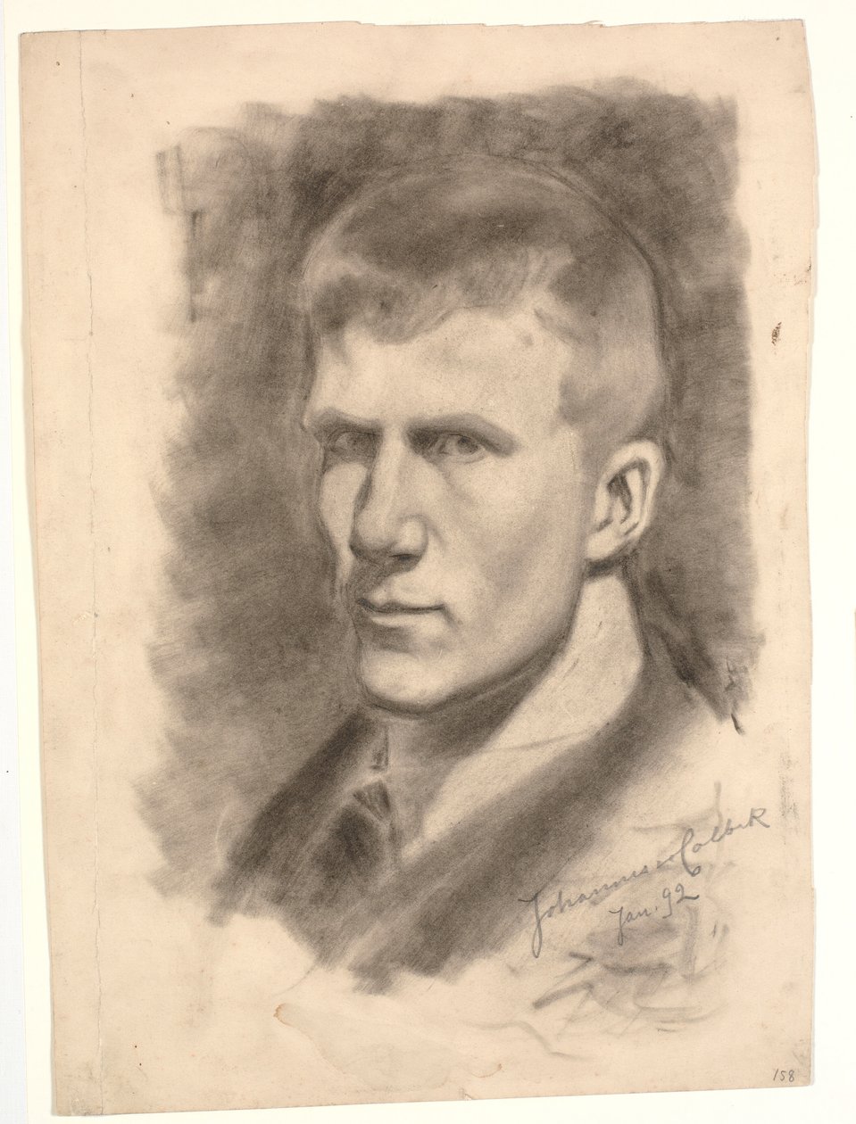 Autoportret autorstwa Johannes Holbek